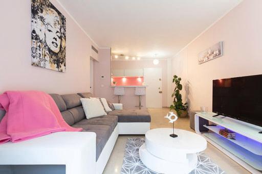 Magnifique 2 Pieces Palm Beach Bord Mer Cannes Eksteriør bilde